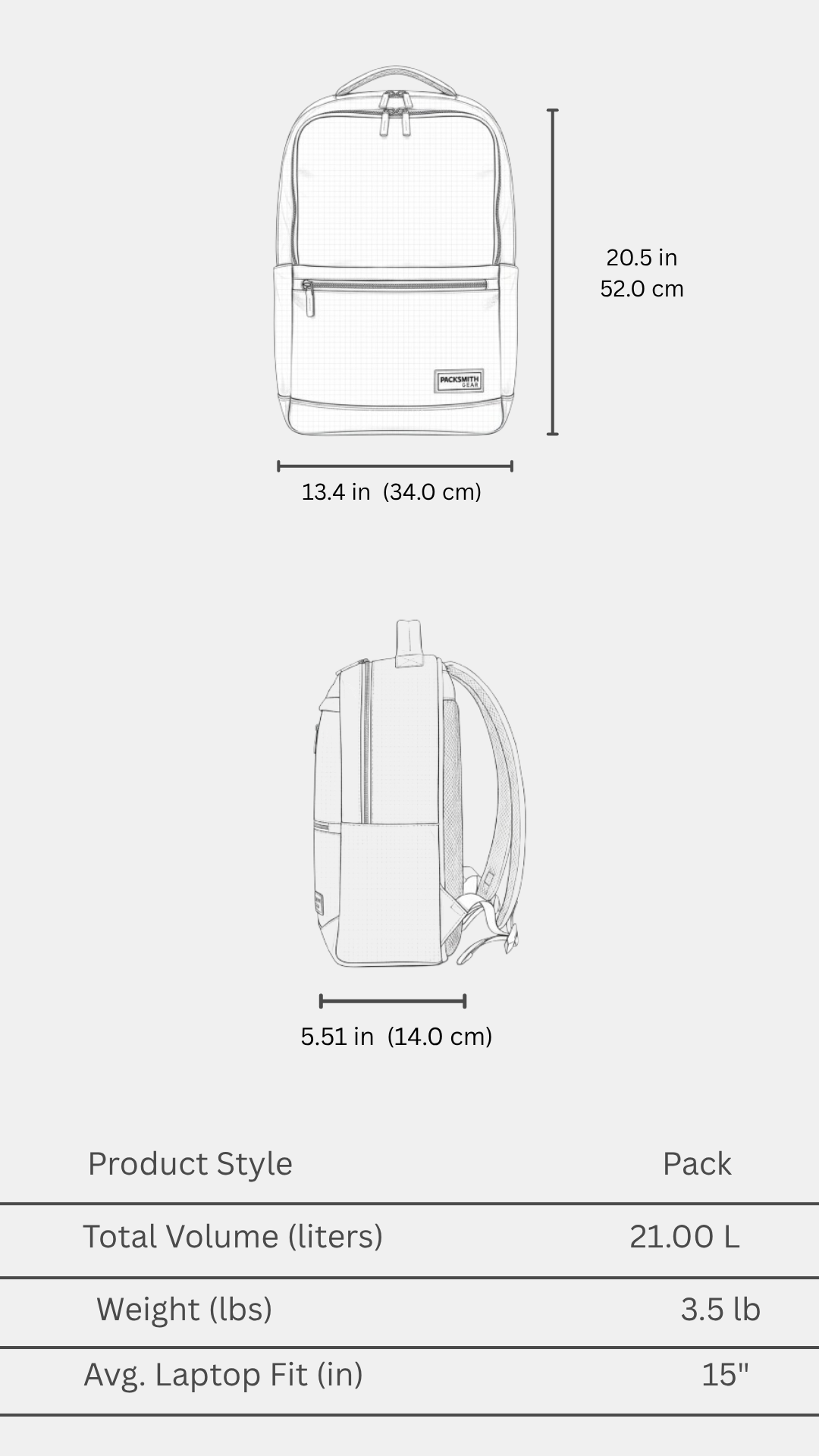 Product Dimensions